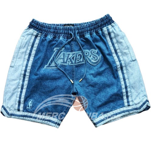 Pantaloni Los Angeles Lakers Just Don Blu